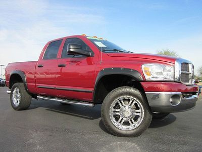 2007 dodge ram 2500hd crew cab cummins diesel slt 4x4 lifted truck~beautiful!!