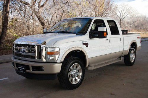 2009 ford f250 king ranch 4x4 diesel heated seats backup camera satellite