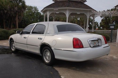 1998 lincoln town car executive edition florida car