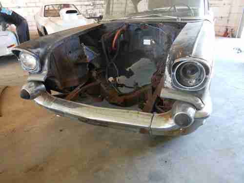 1957 Chevy Belair 2 door hardtop 150 250 cheverolet, image 2