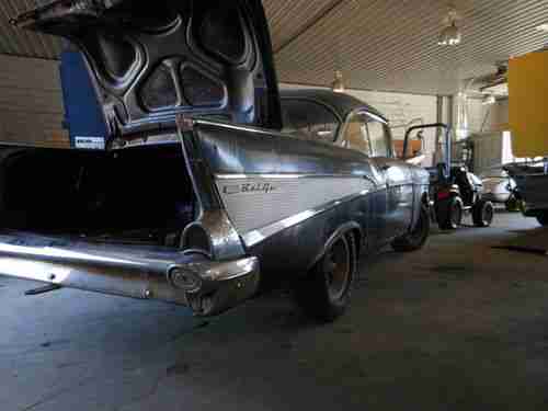 1957 Chevy Belair 2 door hardtop 150 250 cheverolet, image 11