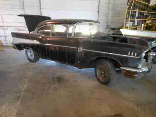 1957 Chevy Belair 2 door hardtop 150 250 cheverolet, image 19