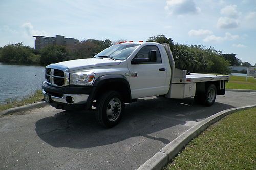 2008 dodge ram 4500 st cab &amp; chassis 2-door 6.7l