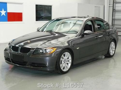 2007 bmw 328i sport sedan htd seats sunroof nav 26k mi! texas direct auto
