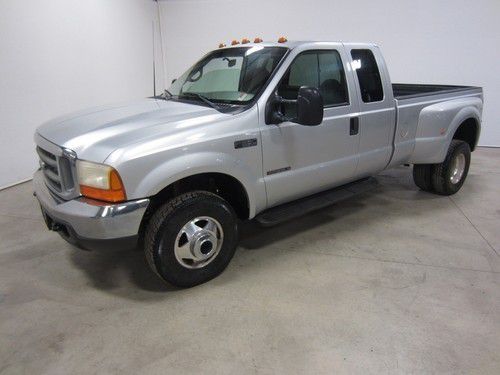 99 ford f350 7.3l v8 turbo diesel dually drw 6-spd long super xlt 1 owner 80 pix