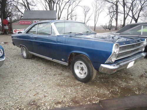 1966 ford fairlane 500 very solid runs great  easy restoration,