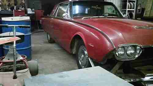 1961 Ford Thunderbird 2dr. HT 390 V-8...Red..NO RESERVE, image 16