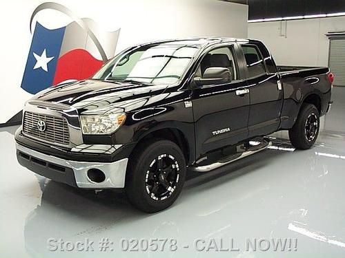 2008 toyota tundra double cab side steps 18" wheels 76k texas direct auto