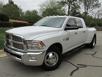 10 ram 3500 mega cab slt dually 6.7l cummins diesel automatic