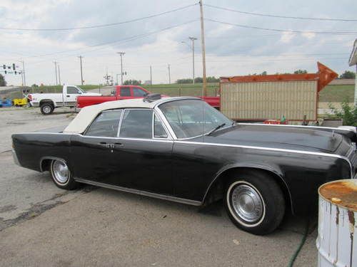 1963 lincoln continental convertable