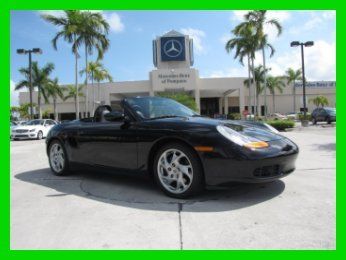 1999 boxster 2.5l h6 24v manual convertible low miles