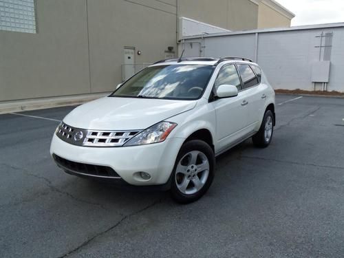 2005 nissan murano sl awd -keyless go*leather*6-cd*htd seat*sroof*alloy 04 06 07