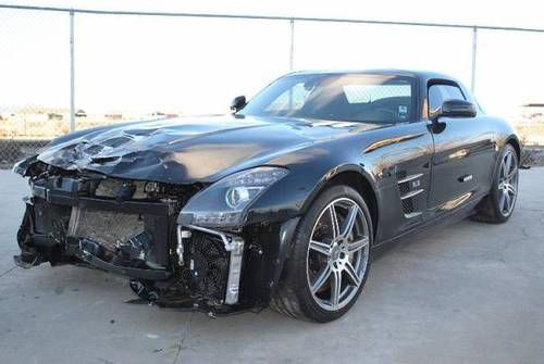 2011 mercedes-benz sls 6.3 amg damaged salvage super car loaded only 16k miles!!