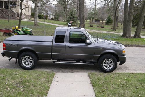 2011 ford ranger 4x4, gray metallic, 10k miles, remote start, homelink, alpine