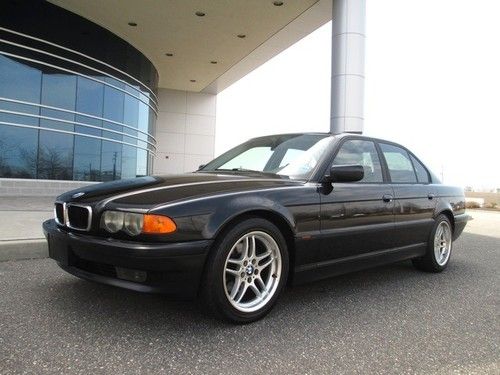 1999 bmw 740i sport package black low miles rare find