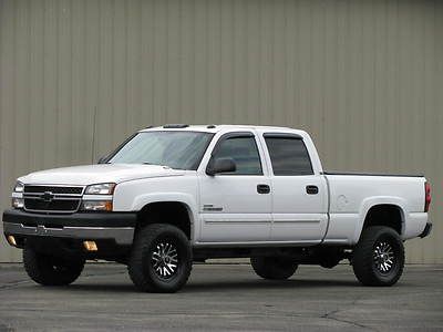 2006 chevrolet silverado 2500 hd, lt, crew cab, duramax, lifted, must see! lbz !