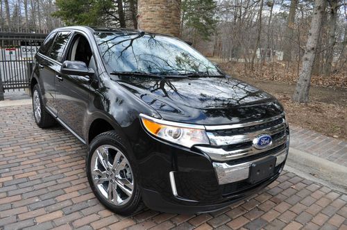 2013 edge .no reserve.4x4/awd/leather/navi/panoroof/20" /heated/camera/rebuilt