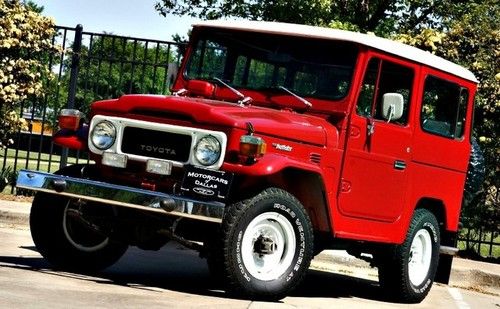 1978 toyota land cruiser 4x4 bj-40