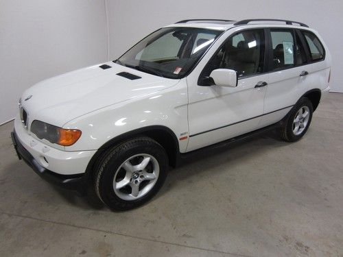 01 bmw x5 3.0l i-6 manual 5 speed awd 2 owner colorado vehicle 80 pics