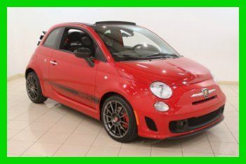 2013 abarth new turbo 1.4l i4 16v manual fwd convertible premium