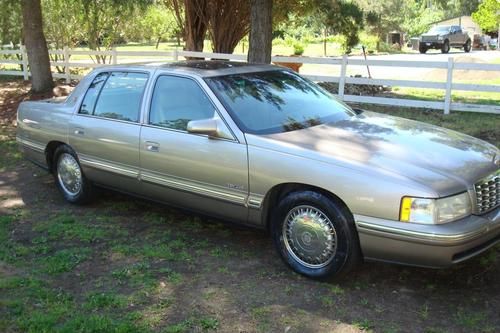 1997 cadillac deville d'elegance sedan 4-door 4.6l, northstar v8, only 78k,