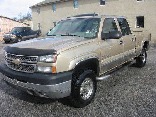 05 chev k2500 4x4 silverado ls crew cab 6.6 duramax diesel mint