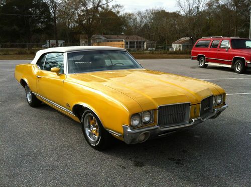 1971 oldsmobile cutlass convertible - great car!!!