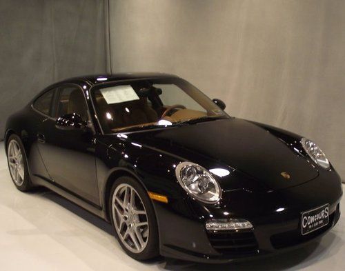 Crtfd 2010 10 porsche 911 carrera s pdk coupe blk/brn 33k mi 1owner clean carfax