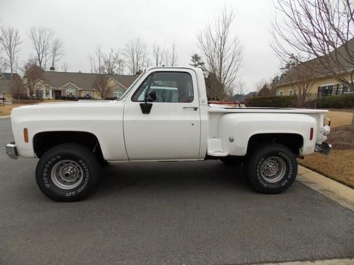 1976 chevrolet k-10 silverado 4wd completely rebuilt