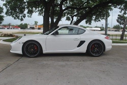 2012 porsche cayman r carrara white-one owner-exceptional!