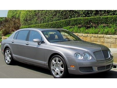 2007 bentley continental flying spur/navigation clean one owner pre-owned