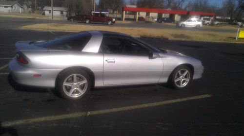 Chevrolet camaro 2000 used sport gs silver 3.8l automatic certified private sell