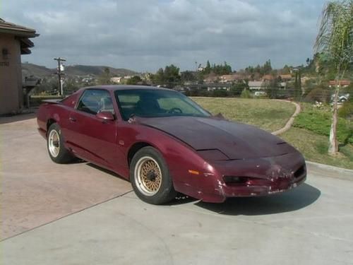 92 pontiac gta trans am firebird bandit y84 y 84 se ta 350 corvette tpi ws6 ws 6