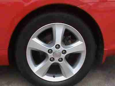 Convertible, leather seats, red exterior, tan interior, cd player, 6 cyl, image 12