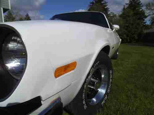 Chevrolet 1977 Camaro LT coupe White, 350 4 bolt, image 5