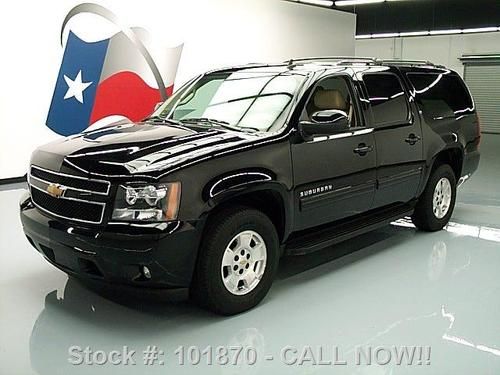 2013 chevy suburban lt sunroof dual dvd htd leather 20k texas direct auto