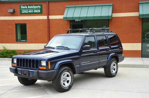 Cherokee sport xj / 1 owner / dealer serviced / new tires / cd / only 59k miles