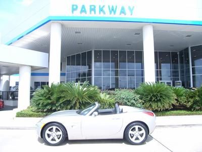 2006 pontiac solstice convertible low miles manual abs silver roadster