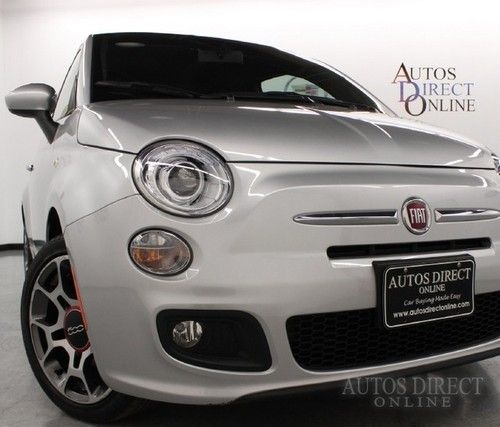 We finance 12 fiat 500 sport auto factory warranty bose 16k leather bluetooth