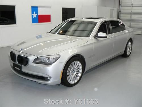 2009 bmw 750li sport lux seat sunroof nav rear cam 36k texas direct auto