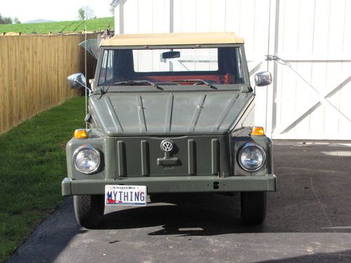 1973 volkswagen thing