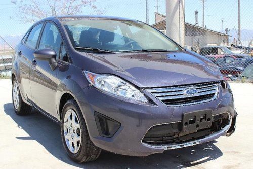 2012 ford fiesta se sedan damaged salvage starts! only 5k miles like new l@@k!!