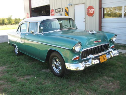 1955 chevrolet, bel air frame off restoration in 2005