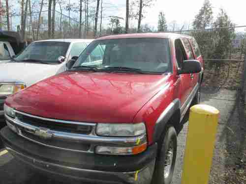 2001 Chevrolet Suburban 4 WD - EX MUNICIPAL GOVERNMENT SURPLUS-VIRGINIA, image 4