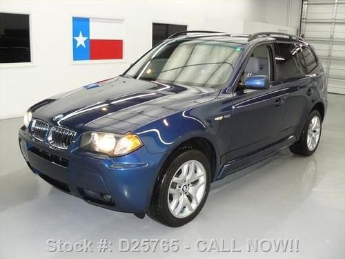 2006 bmw x3 3.0i awd sport pano sunroof leather 48k mi texas direct auto