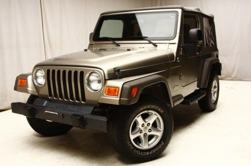 We finance!! 2006 jeep wrangler x 4wd cdplayer airconditioning convertible