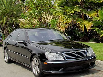 2004 mercedes-benz s500 sport package/ navigation/ keyless-go clean pre-owned
