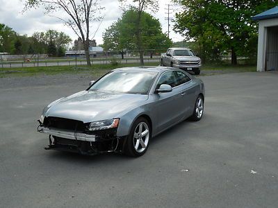 2009 audi a5 auto navigation rebuildable damaged repairable salvage