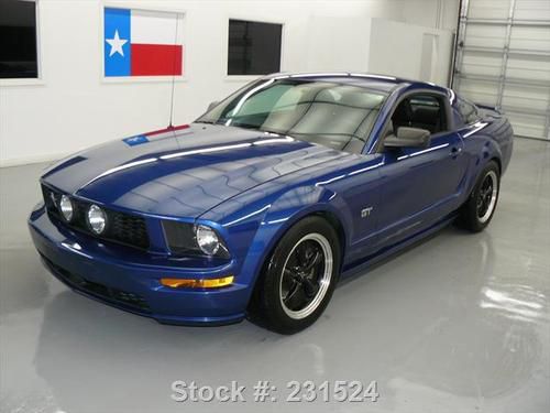 2007 ford mustang gt premium 5-spd leather spoiler 62k texas direct auto