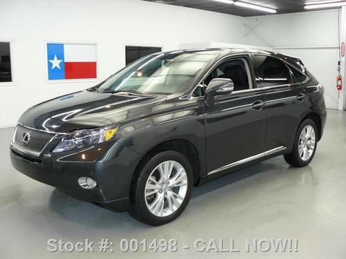 2010 lexus rx450h hybrid sunroof nav rear cam only 42k texas direct auto